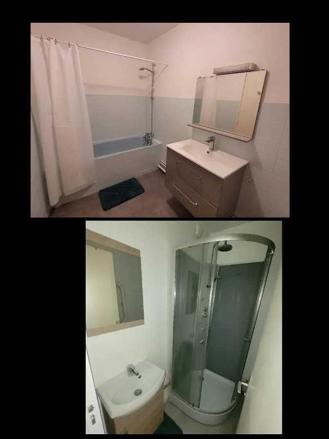 Apartment Appartement T5 Avec 4 Lits Doubles Brest